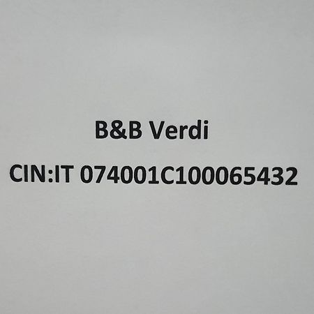 B&B Verdi 布林迪西 外观 照片